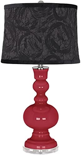 צבע + פלוס מנורת שולחן סמבה -מרקכית עם סומאס גוון שחור