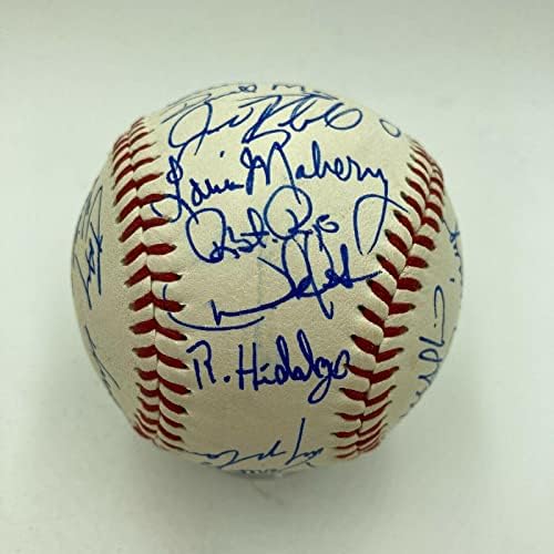 נדיר דרק ג'טר טרום טירון 1993 סינגל -א 'קבוצת משחקי הכוכבים החתמה על בייסבול PSA - כדורי בייסבול חתימה