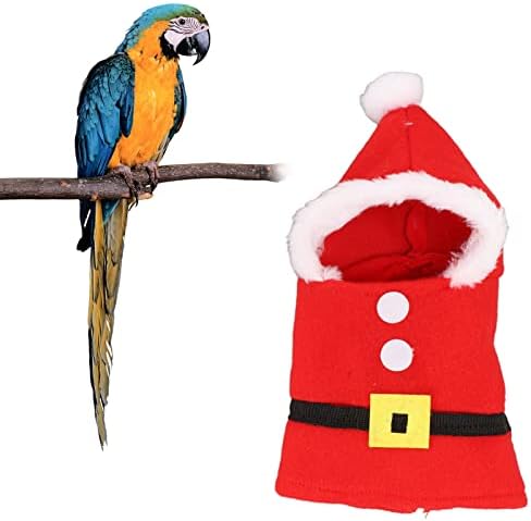 בגדי ציפורים של PSSOPP נושא חג המולד בגדים חמים קישוטי חיות מחמד לחג המולד לקוקטייל זעיין