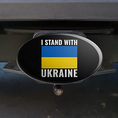 אני עומד עם אוקראינה סגלגל סגלגל קרוואן לכיסוי תקע מכסה