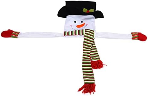 עיצוב חג המולד, קישוט איש שלג, חיבוק שלג, עיצוב עץ חג המולד של שלג, קישוט טופר איש שלג לקישוט חג המולד בבית