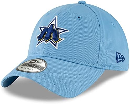 עידן חדש סיאטל מרינרס קופרסטאון אוסף אור כחול 9 עשרים מתכוונן כובע, אחת גודל