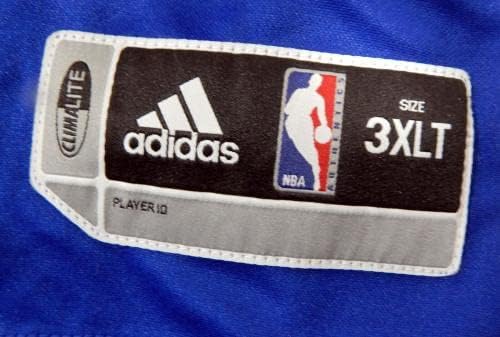 משחק דטרויט פיסטונס הונפק חולצת קליעה כחולה 4xl DP44776 - משחק NBA בשימוש