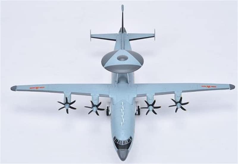 עבור AF1 חיל האוויר סין 500 AWACS KJ500 1: 100 מטוסי דיאסט דגם שנבנה מראש
