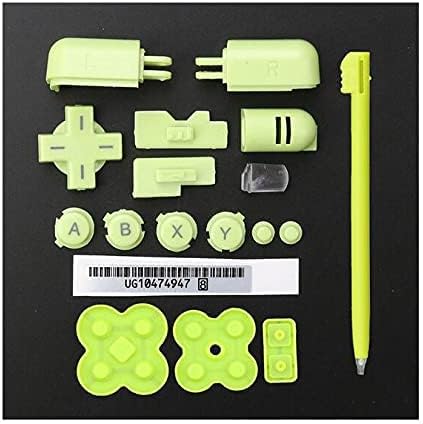 החלפת כרית צלב כפתור מלא כפתור סט & מגבר; מדבקה & מגבר; משטח כפתור מוליך & עט מגע חרט עבור קונסולה ירוקה