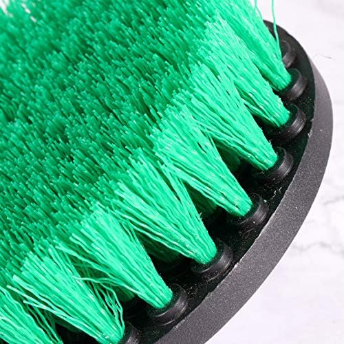 CABILOCK 2SEST22 PCS גלגלים ירוקים ליטוש זכוכית שטיפת שטיפת שטיח ריפוד ערכת ספוג משטח המפרט רפידות עגולות