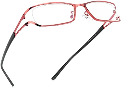 מחשב כחול אור חסימת משקפיים מתכת מסגרת כיכר קריאת משקפיים לנשים אנטי לחץ בעיניים אופנה קורא