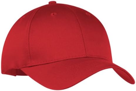 נמל וחברה נוער 6 פאנל טוויל כובע, אדום