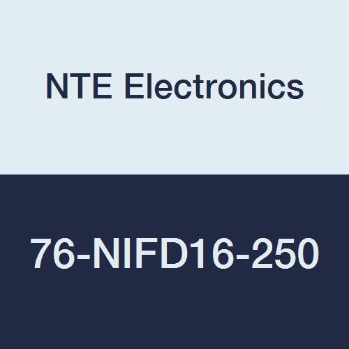 NTE Electronics 76-NIFD16-250 ניתוק נשי מבודד ניילון, ציפוי מצופה פח, מסוף פליז, מד תיל 16-14 AWG, 0.866 אורך, 0.260 רוחב