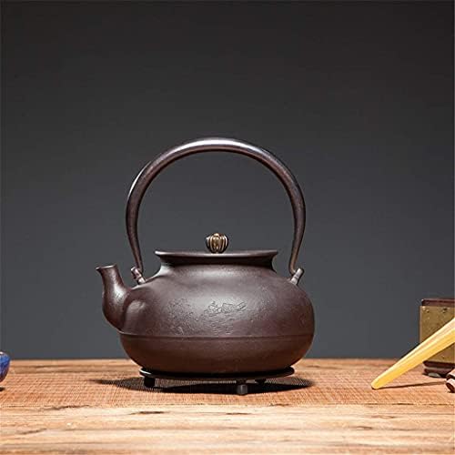 פשטות יצירתית יפנית ברזל יצוק טטסובין קומקום קומקום בעבודת יד 1.2L תה תה יצוק תה קומקום קומקום קומקום בית מלאכה בית