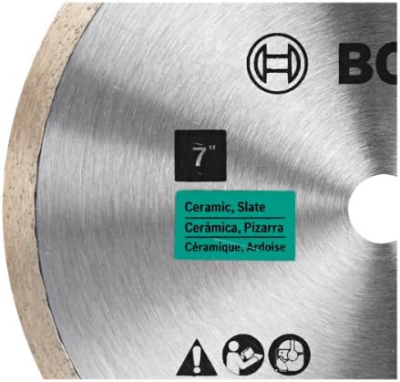 Bosch DB743S 7 אינץ 'שפה רציפה להב יהלום