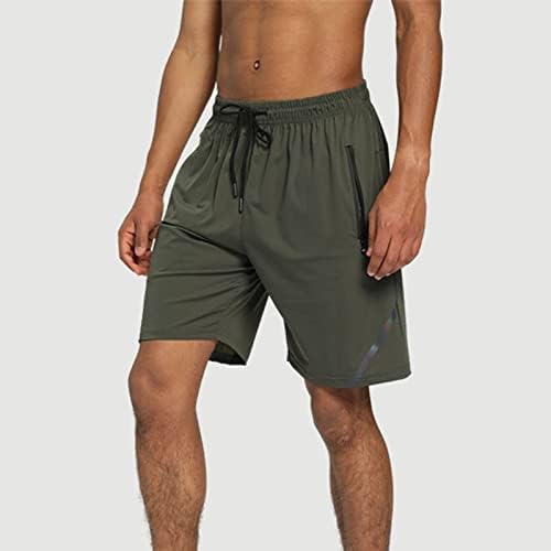 מכנסי מטען של Wenkomg1 Mens, גזעי קרב מוצקים המותניים האלסטיים משיכת מכנסיים קצרים טקטיים מכנסיים קצרים קלים בקיץ
