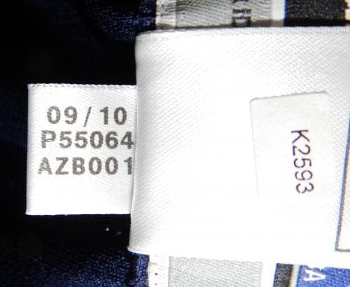2010-11 משחק דנבר נאגטס הונפק מכנסיים קצרים כחולים של חיל הים 5XL DP47216 - משחק NBA בשימוש