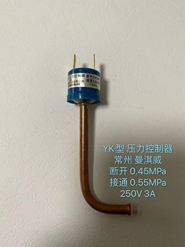 בקר לחץ מסוג YK CHANGZHOU MANQIWEI ניתוק 0.45MPA CONNECT 0.55MPA 250V 3A -