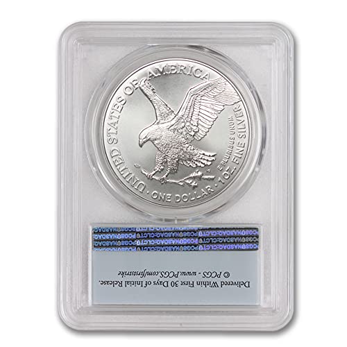 2021 1 גרם מטבעות נשר סילבר אמריקאי MS-70 $ 1 MS70 PCGS