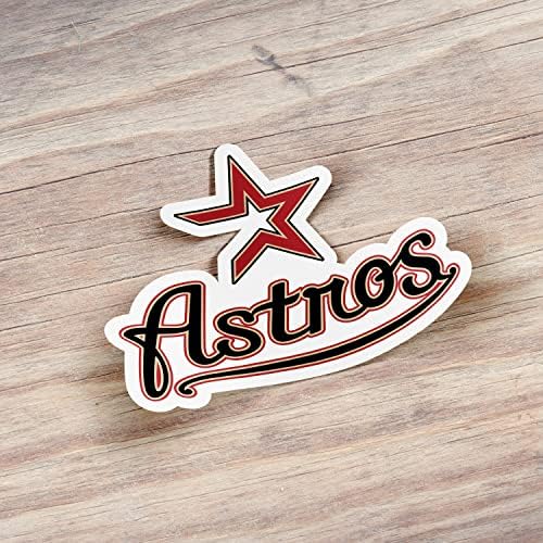 מדינת יוסטון בייסבול כוכב אדום אסטרו ספורט רכב פגוש מדבקת מדבקות 5 איקס 4