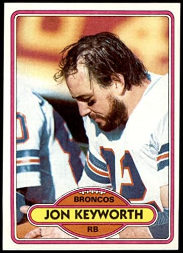 1980 Topps 22 ג'ון Keyworth Denver Broncos NM/MT Broncos Alabama