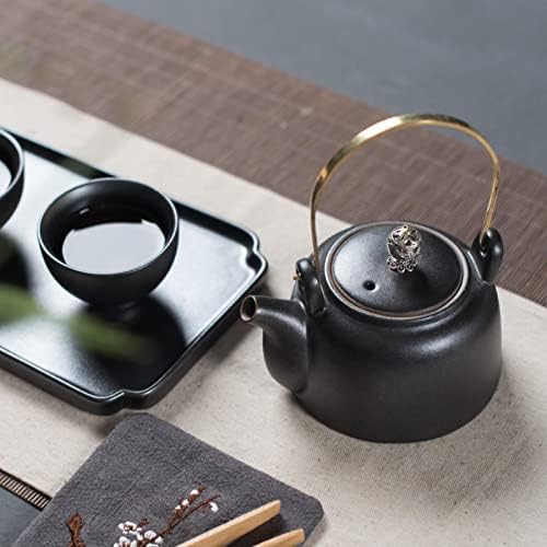 סיר תה קרמיקה מסורתי בסגנון סיני מסור