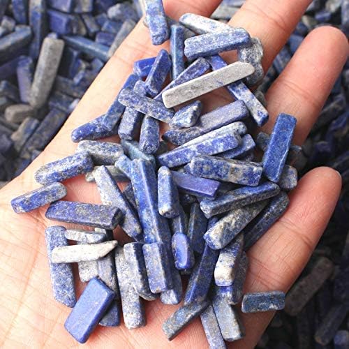 Laaalid xn216 30 גרם/50 גרם/100 גרם טבע כחול טבעי זורייט מקל קריסטל צ'יפס לפיס לזולי שרביט פרוסה אבן רייקי ריפוי טבעי