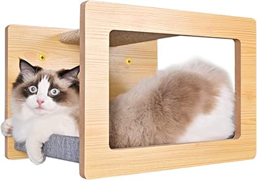 חתול מיטת קיר רכוב, עץ חתול ריהוט, חתול של בית, חתולים מוט, חתול עץ, חתול מדפים