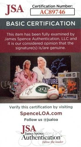 Mookie Wilson Bill Buckner חתם על תמונה 8x10 עם JSA ו- Steiner COA - תמונות MLB עם חתימה