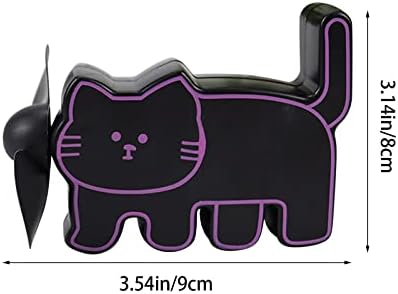 קיץ כף יד USB אוהד קריקטורה חתול חמוד חמוד נטען לסטודנט נייד נייד מעריץ קטן