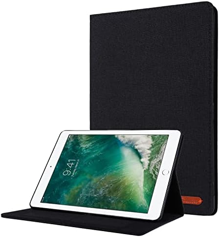 מארז מגן טבליות תואם ל- iPad Pro 12.9 מקרה 2021/2020/2018 מארז, כיסוי הדפסת מבד מגן על עמדת עמד