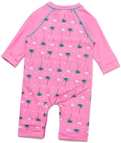 בגד ים לתינוקות של בונברנו, בגד ים פעוטות, רוכסן באורך מלא בגדי ים חתיכה עם הגנה מפני השמש של UPF 50+