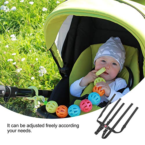 טיולון אוניברסלי של Besportble עבור Kid Pram xxcm רצועת בטיחות כתף סטר חגורות רתמת ילדים נקודת מתכווננת חגורה החלפת תינוק