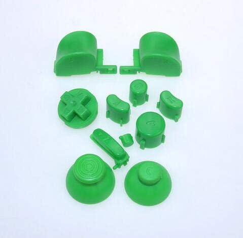 11 ב 1 לחצנים עבור לחצנים אנלוגיים מקל כובע כפתור לוחות מקשים מקלות אגודל ד-כרית מפעילה מוד סט החלפת ירוק