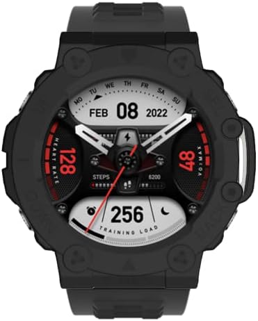 תואם למקרה Amazfit T-Rex 2, Lamshaw נגד Scratch קל משקל קל של פגוש פגוש תואם ל- Amazfit T-REX 2 Watch Smart Watch