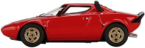 מיניאטורות בקנה מידה אמיתי לנצ ' יה סטראטוס סטראדייל רוסו ארנסיו אדום מהדורה מוגבלת ל-2400 חתיכות ברחבי העולם 1/64 מכונית מודל דייקאסט