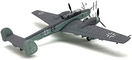 סגסוגת 1/100 בקנה מידה סימולציה מלחמת העולם השנייה גרמנית-110 לוחם גרם-4 לילה לוחם דגם דייקאסט מטוס דגם עבור אוסף מתנה