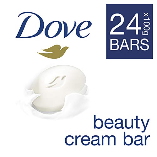 סבון לבן קרם יופי של דאב, 4 ברים-3.52 אונקיות / 100 גרם מארז של 6