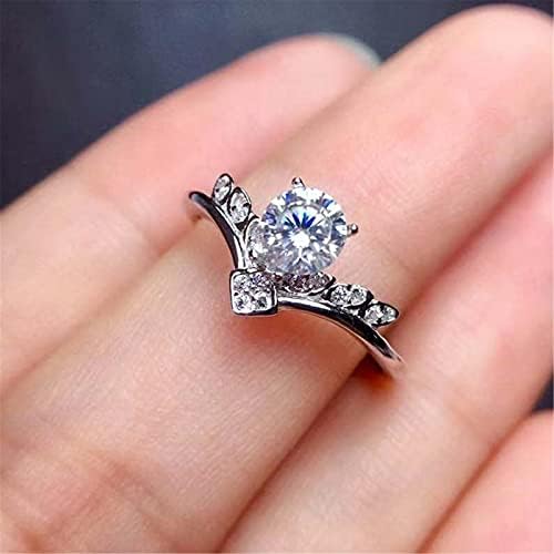 דק טבעות לנשים זרוק בצורת אגס בצורת מסיבת מתנת טבעת חתונה זירקון טבעת אופנה 511 גבירותיי כלה טבעות