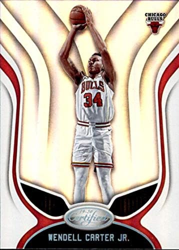 2019-20 Panini Certified 43 Wendell Carter Jr. Chicago Bulls Card