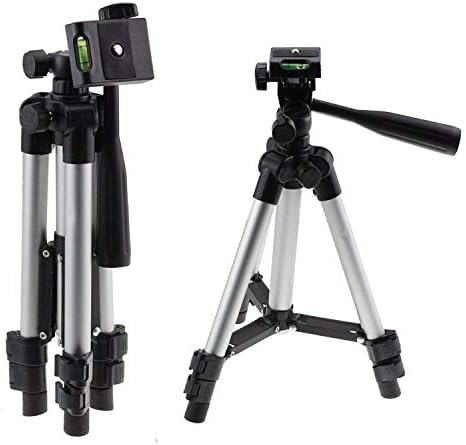 חצובה אלומיניום קל משקל של Navitech תואם למצלמת גשר קומפקטי דיגיטלי של Sony Dsch300