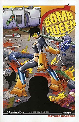 מלכת הפצצה 4 וי-אף / ננומטר ; ספר קומיקס תמונה