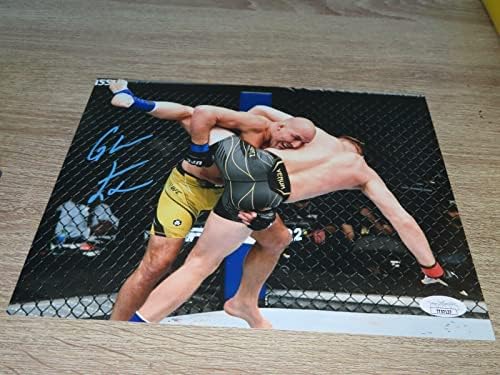 גלובר Teixeira חתום על UFC 8x10 צילום חתימה של ג'יימס ספנס JSA COA 1A - תמונות UFC עם חתימה