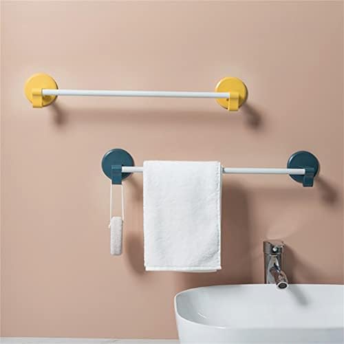 UXZDX דבק עצמי מוט מגבת/אין מגבת מקדחה מגבת יד קולב אמבטיה מדף מדף מדף מקל מגבת לחדר אמבטיה וחדר שינה (צבע: Onecolor, גודל