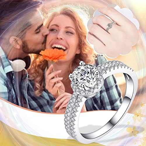 פשוט טבעת סט לנשים מבריק זירקון טבעת לנשים תכשיטים פופולרי אביזרי לנשים בעלי החיים טבעות לגברים